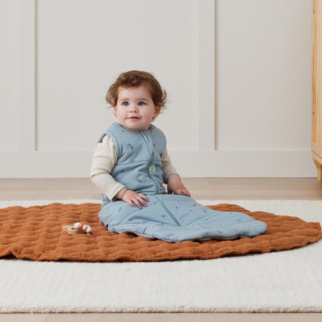 ERGOPOUCH Vak na spanie organická bavlna Jersey Dragonflies 3-12 m, 6-10 kg, 2,5 tog – Obrázok 3
