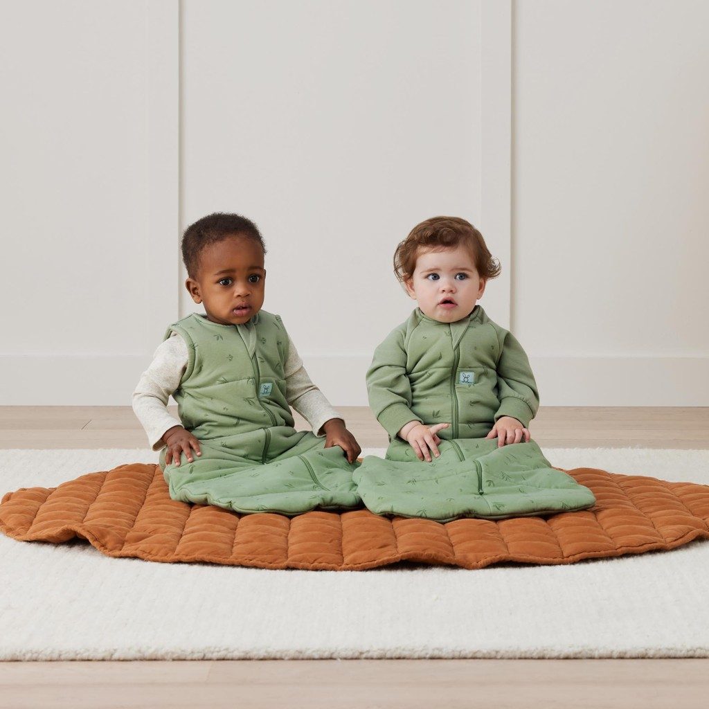ERGOPOUCH Vak na spanie organická bavlna Jersey Willow 8-24 m, 8-14 kg, 2,5 tog – Obrázok 4