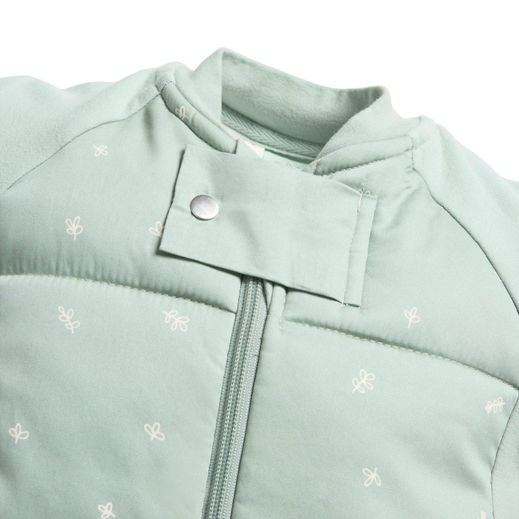 ERGOPOUCH Vak a overal na spanie 2v1 organická bavlna Suit Sage 3-12 m, 6-12 kg, 2,5 tog – Obrázok 9