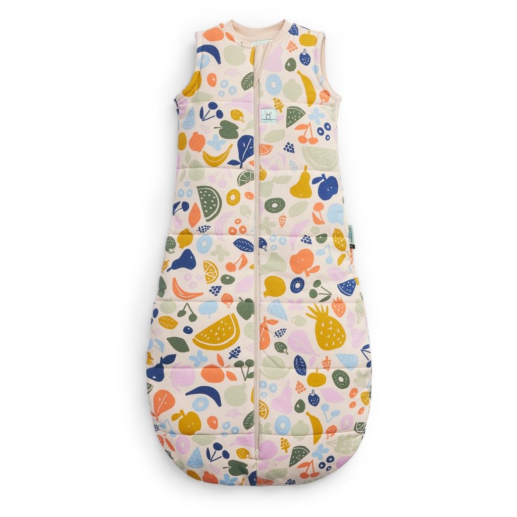 ERGOPOUCH Vak na spanie organická bavlna Jersey Fruit Salad 3-12 m, 6-10 kg, 2,5 tog – Obrázok 2
