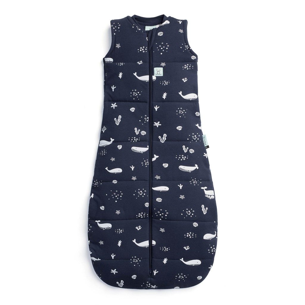 ERGOPOUCH Vak na spanie organická bavlna Jersey Whale 8-24 m, 8-14 kg, 2,5 tog – Obrázok 2