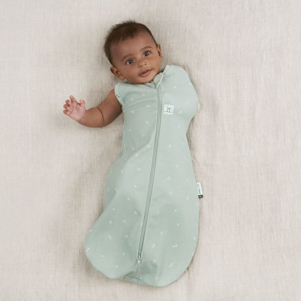 ERGOPOUCH Zavinovačka a vak na spanie 2v1 Cocoon Sage 0-3 m, 3-6 kg, 0,2 tog – Obrázok 5