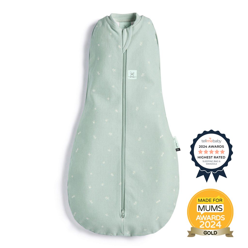 ERGOPOUCH Zavinovačka a vak na spanie 2v1 Cocoon Sage 6-12 m, 8-10 kg, 1 tog – Obrázok 2