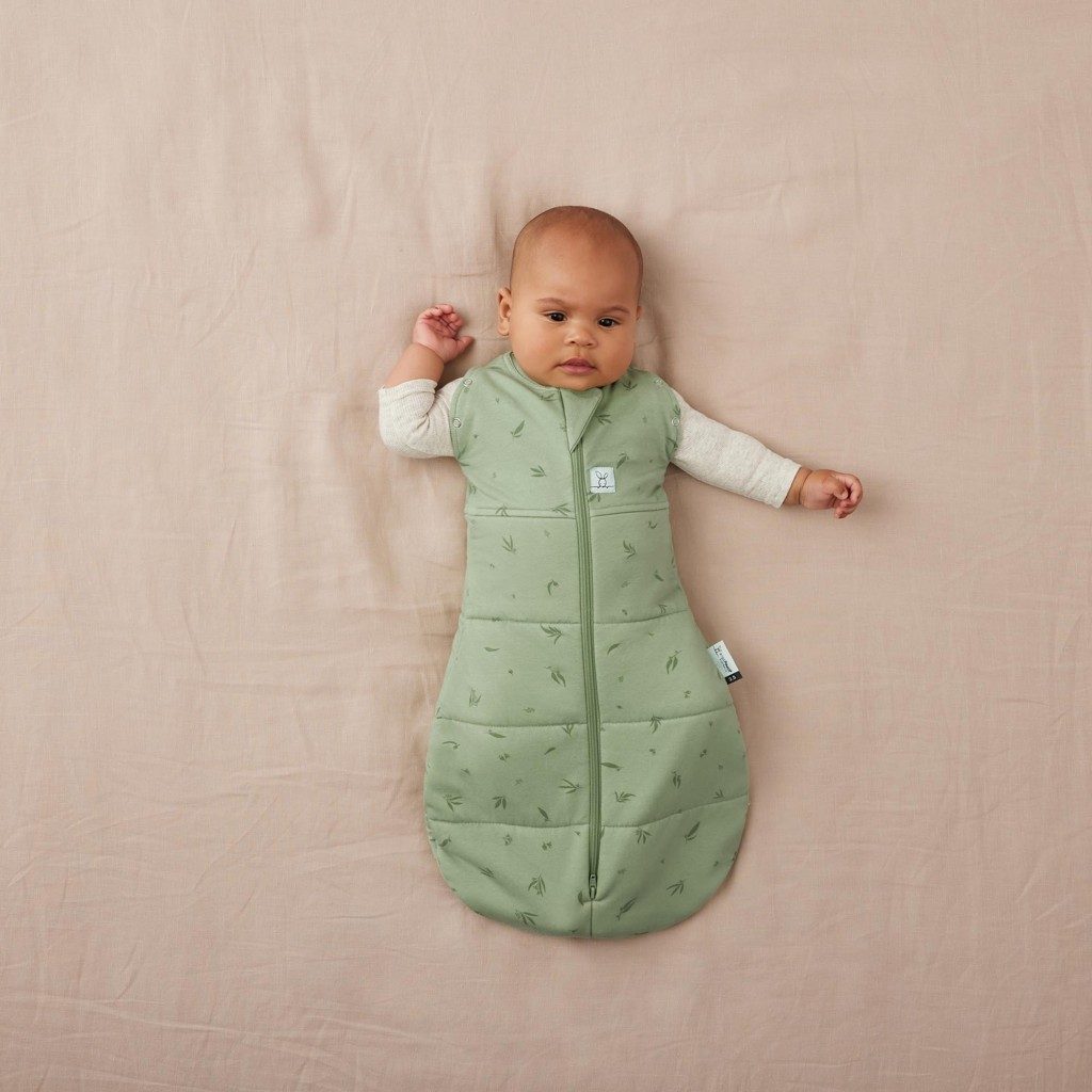 ERGOPOUCH Zavinovačka a vak na spanie 2v1 Cocoon Willow 0-3 m, 3-6 kg, 2,5 tog – Obrázok 6
