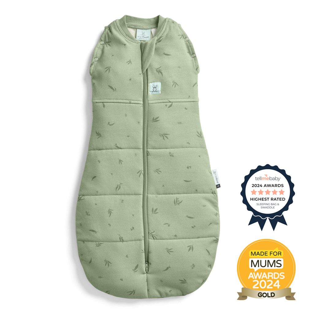 ERGOPOUCH Zavinovačka a vak na spanie 2v1 Cocoon Willow 3-6 m, 6-8 kg, 2,5 tog – Obrázok 2