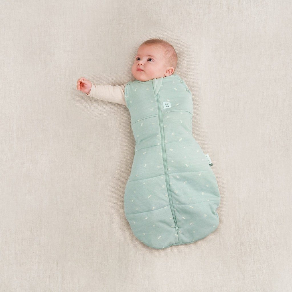 ERGOPOUCH Zavinovačka a vak na spanie 2v1 Cocoon Sage 3-6 m, 6-8 kg, 2,5 tog – Obrázok 4