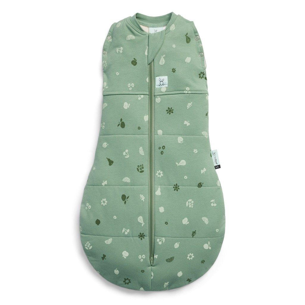 ERGOPOUCH Zavinovačka a vak na spanie 2v1 Cocoon Sweet Orchard 6-12 m, 8-10 kg, 2,5 tog – Obrázok 3