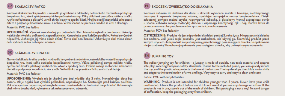 FEEDO Zvieratko skákajúce Cow White – Obrázok 6