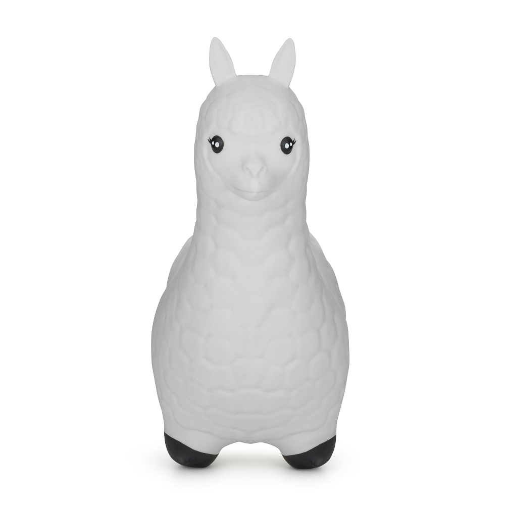 FEEDO Zvieratko skákajúce Llama Grey – Obrázok 4