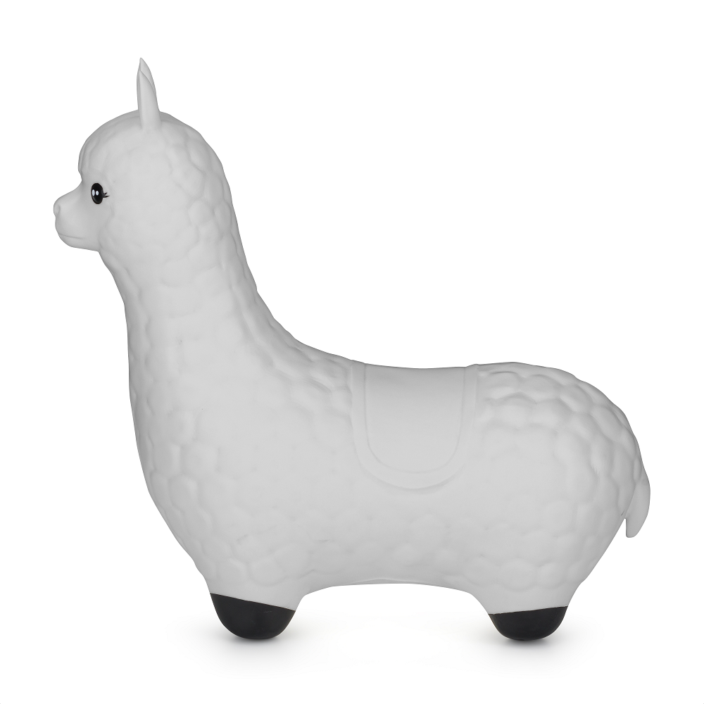 FEEDO Zvieratko skákajúce Llama Grey – Obrázok 5