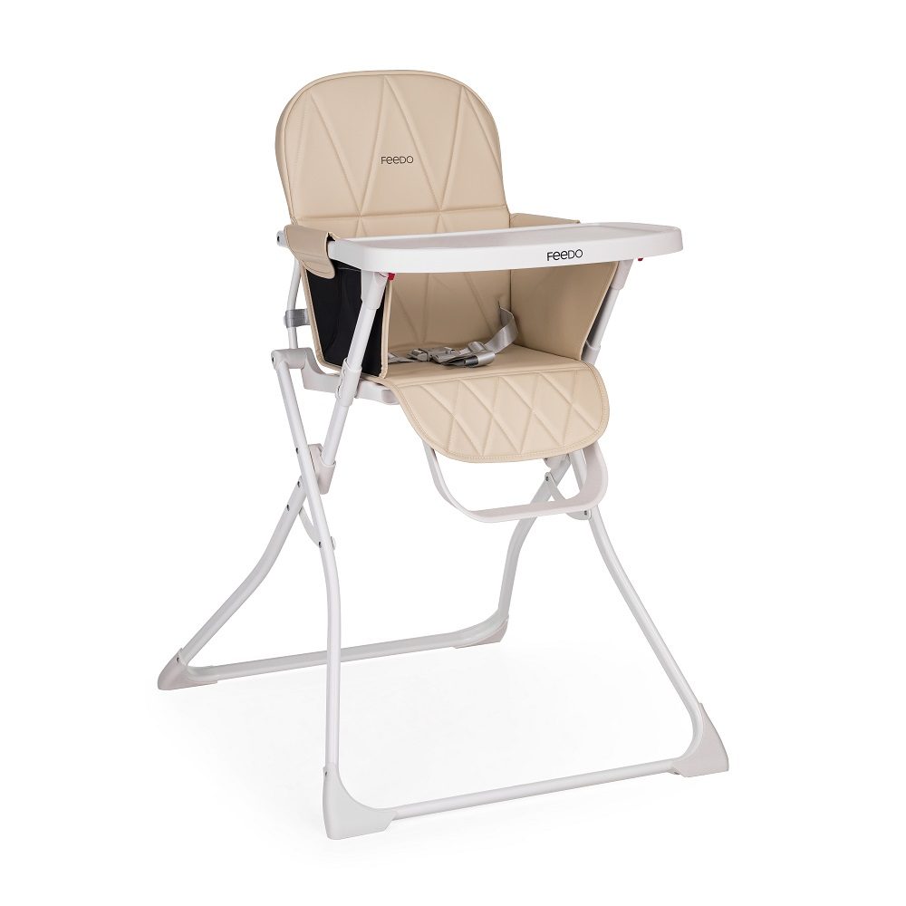 FEEDO Stolička jedálenská Bite Pastel Beige – Obrázok 3
