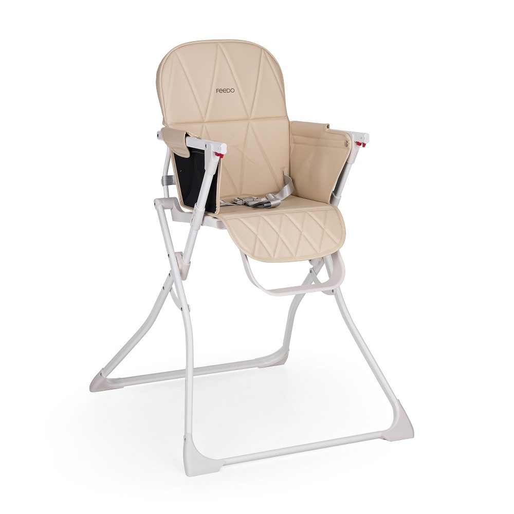 FEEDO Stolička jedálenská Bite Pastel Beige – Obrázok 4