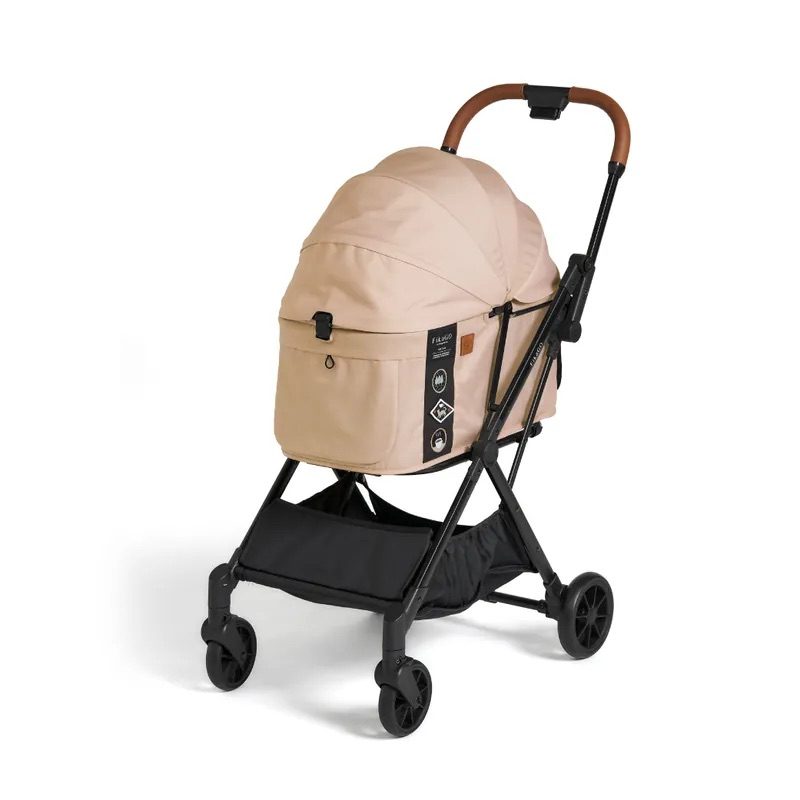 FIKAGO Kočík pre mačky / psov FTG Hygge Beige – Obrázok 2