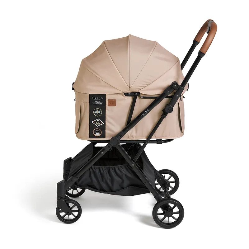 FIKAGO Kočík pre mačky / psov FTG Hygge Beige – Obrázok 3
