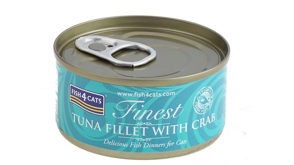 FISH4CATS Konzerva pre mačky Finest tuniak s krabom 70g – Obrázok 2