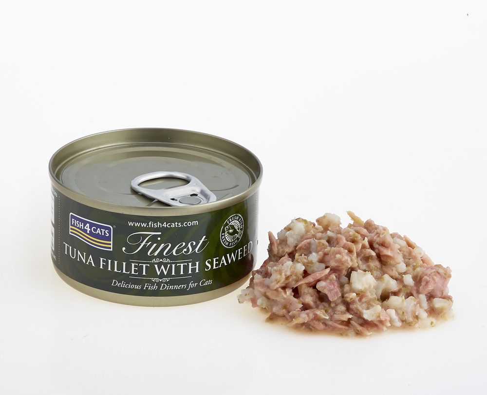 FISH4CATS Konzerva pre mačky Finest tuniak s morskými riasami 70g – Obrázok 4