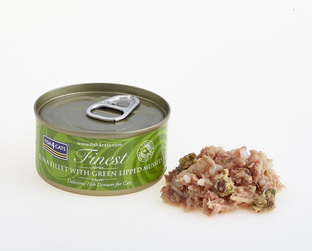 FISH4CATS Konzerva pre mačky Finest tuniak s mušľami 70g – Obrázok 3
