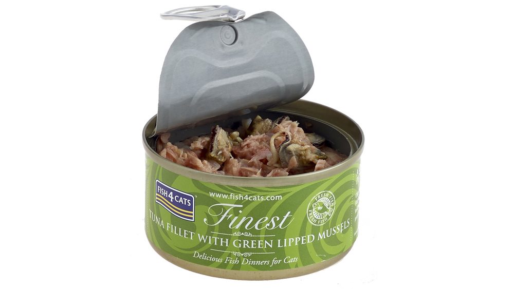 FISH4CATS Konzerva pre mačky Finest tuniak s mušľami 70g – Obrázok 4