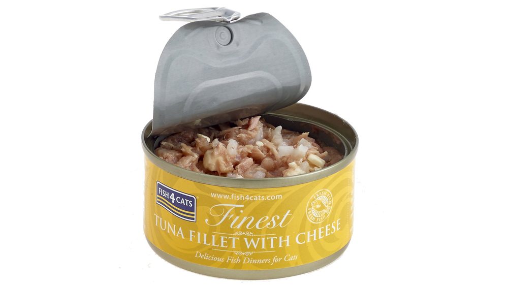 FISH4CATS Konzerva pre mačky Finest tuniak so syrom 70g – Obrázok 3