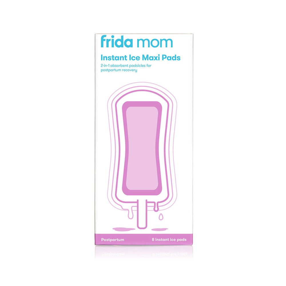 FRIDA MOM Vložky chladiace absorpčné Ice Maxi + Jednorazové popôrodné nohavičky – Obrázok 6
