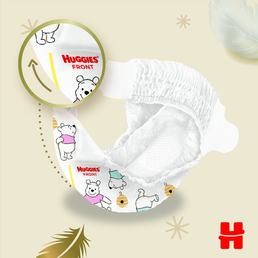 HUGGIES® Extra Care plienky jednorazové 2 (3-6 kg) 82 ks – Obrázok 8