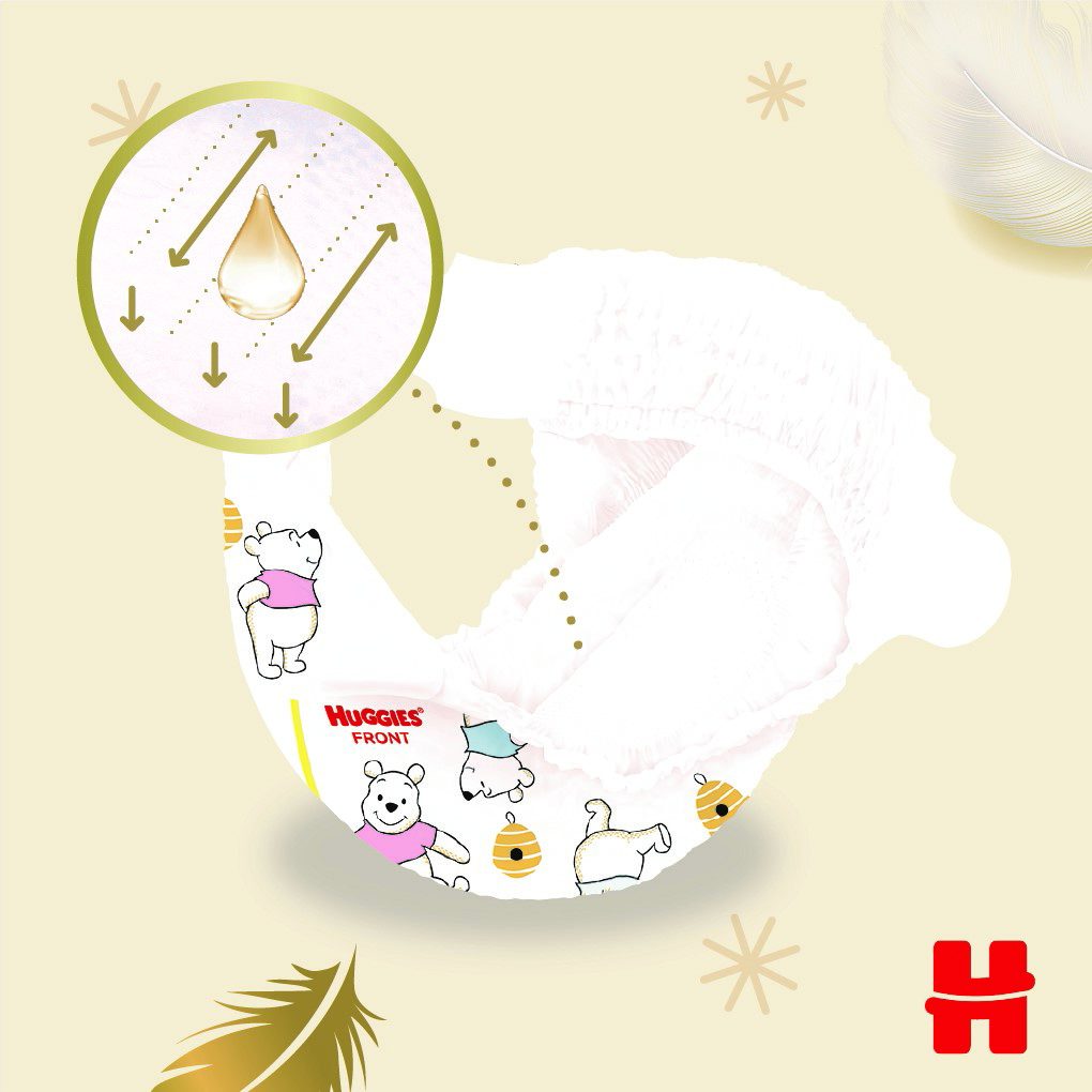 HUGGIES® Extra Care plienky jednorazové 5 (12-17 kg) 100 ks – Obrázok 6