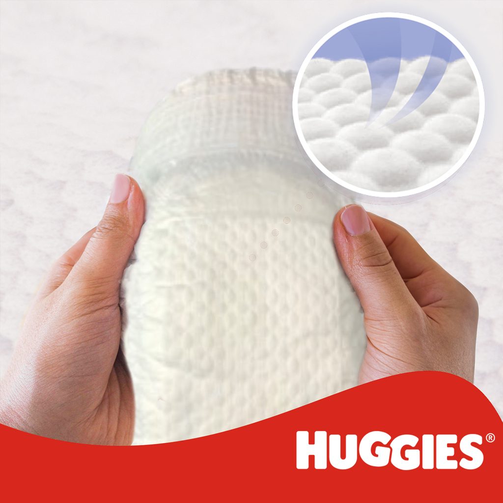 HUGGIES® Plienky jednorazové Little Movers 4 (7-18 kg) 50 ks – Obrázok 4