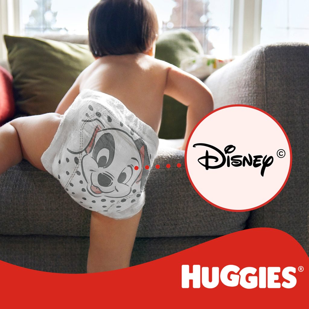 HUGGIES® Plienky jednorázové Little Movers 4 (7-18 kg) 66 ks – Obrázok 9