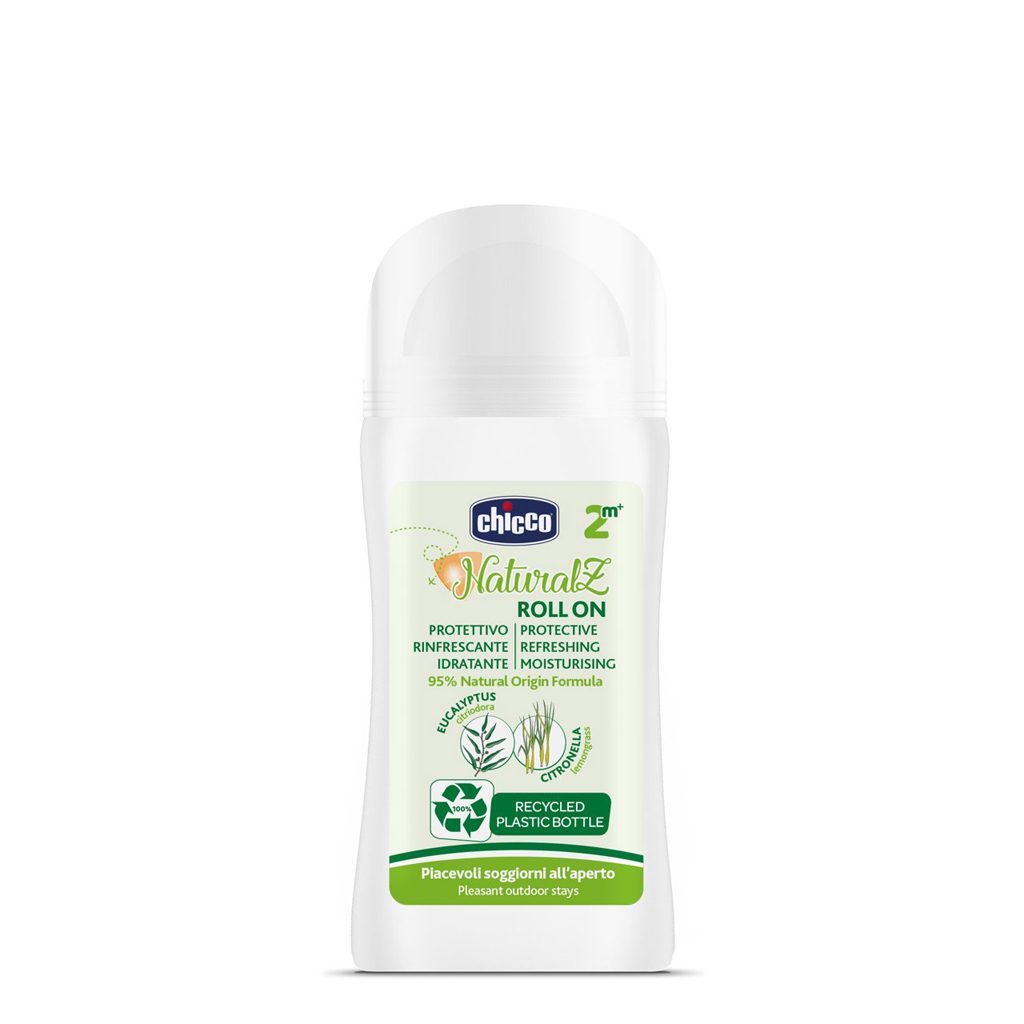 CHICCO Guľôčka proti komárom ochranná a osviežujúca 95% prírodných zložiek 60ml, 2m+