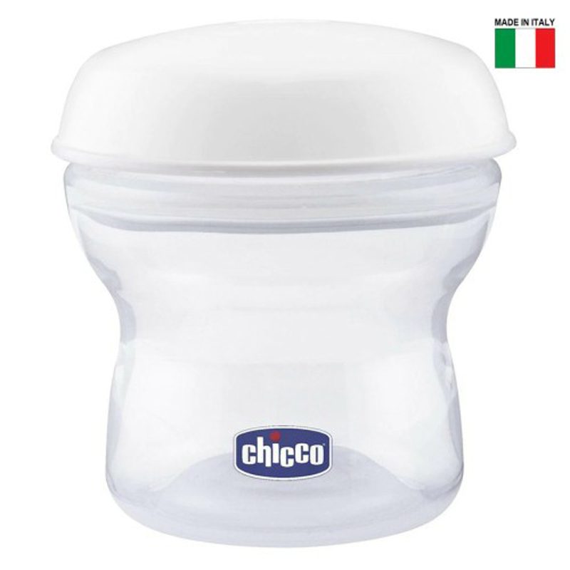 CHICCO Zásobníky viacúčelové na materské mlieko s fľaškovou násadkou Natural Feeling, 4ks – Obrázok 4