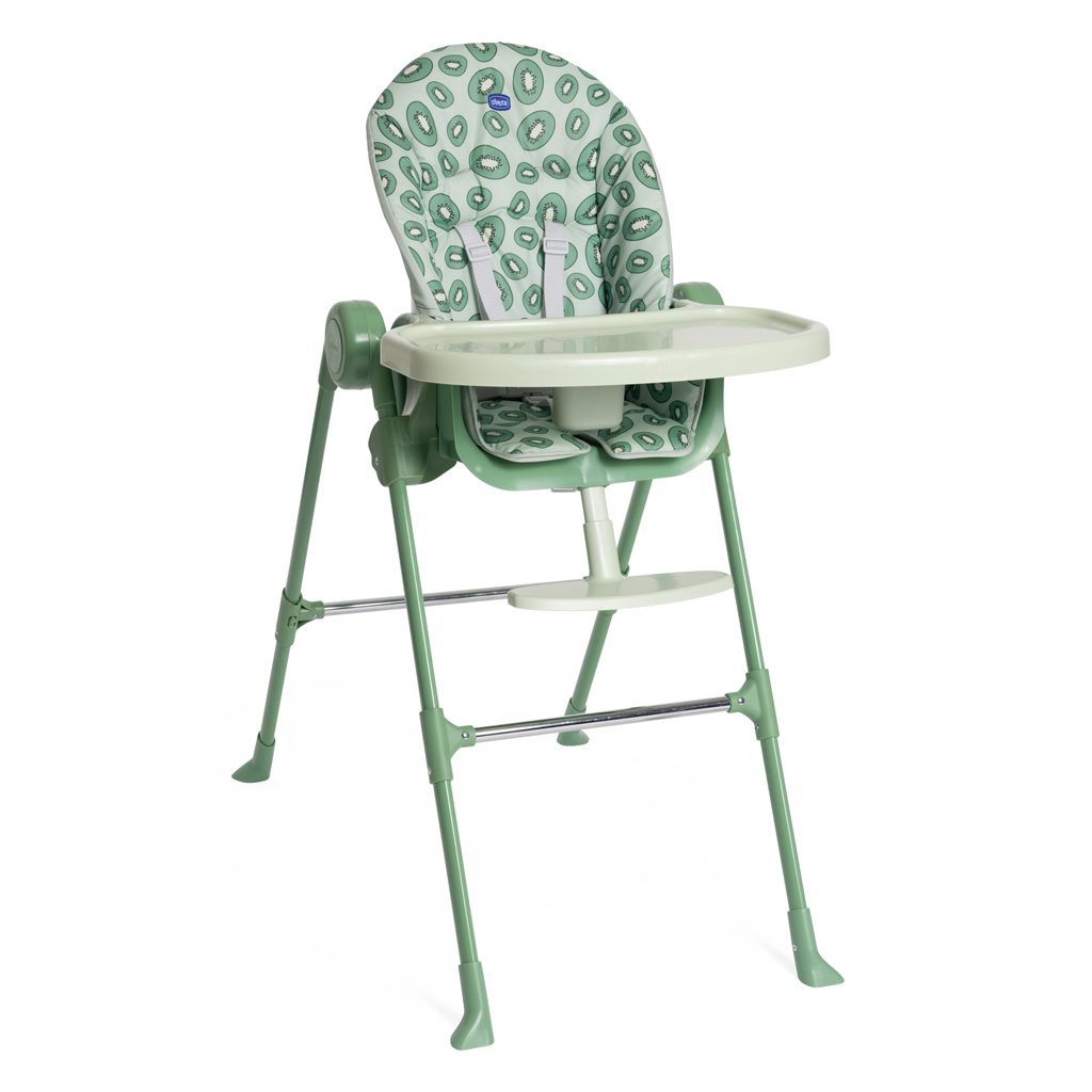 CHICCO Stolička jedálenská Polly Essential - Kiwi – Obrázok 2