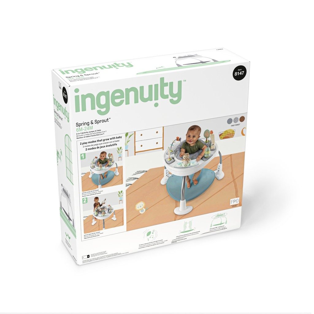 INGENUITY Aktívne centrum 2v1 Spring&Sprout™ 6m+ do 11 kg – Obrázok 10