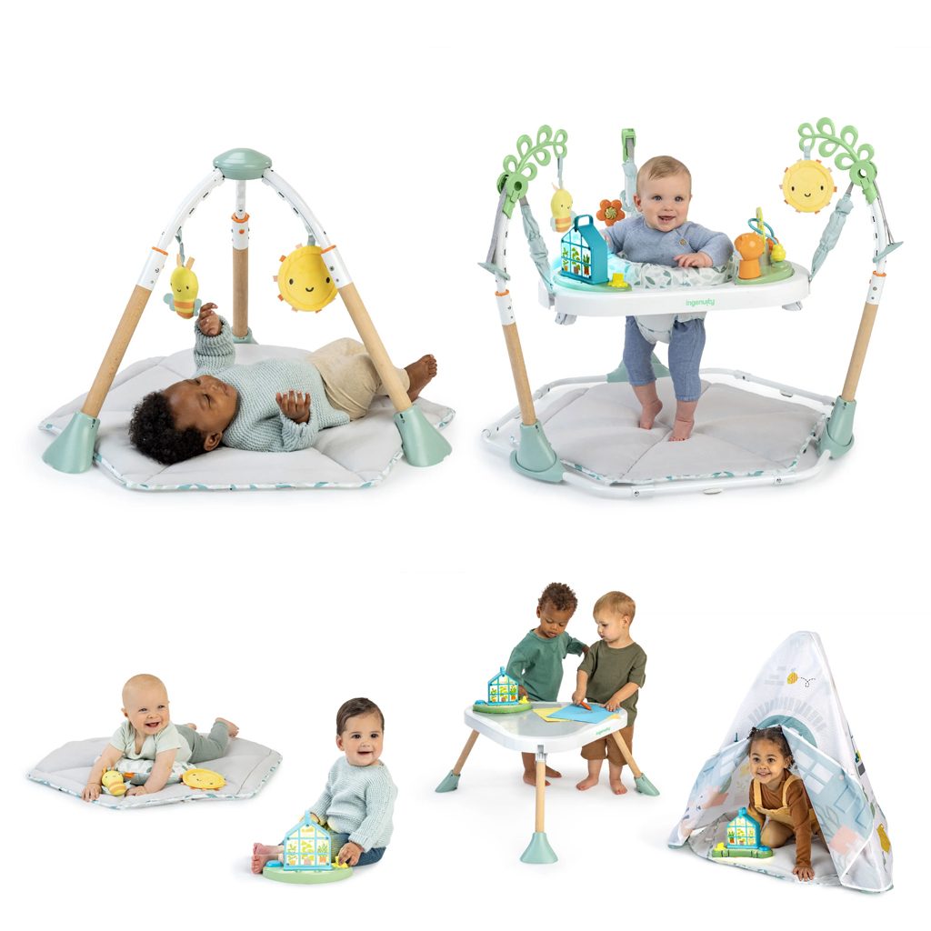 INGENUITY Aktívne centrum 6v1 Tummy to Toes™ Milestones 0m+ – Obrázok 2