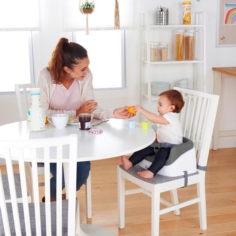INGENUITY Podsedák na jedálenskú stoličku SmartClean Toddler - Slate 2 r+ do 15 kg – Obrázok 11