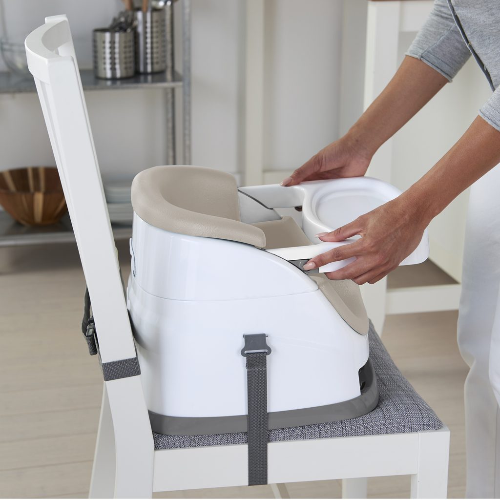 INGENUITY Podsedák na stoličku 2v1 Baby Base Cashmere 6m+ do 22kg – Obrázok 19