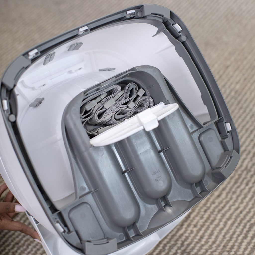 INGENUITY Podsedák na stoličku 2v1 Baby Base Cashmere 6m+ do 22kg – Obrázok 20