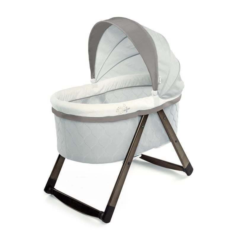 INGENUITY Postieľka hojdacia skladacia drevená Carrington 0m+ do 7 kg, 2018 – Obrázok 2