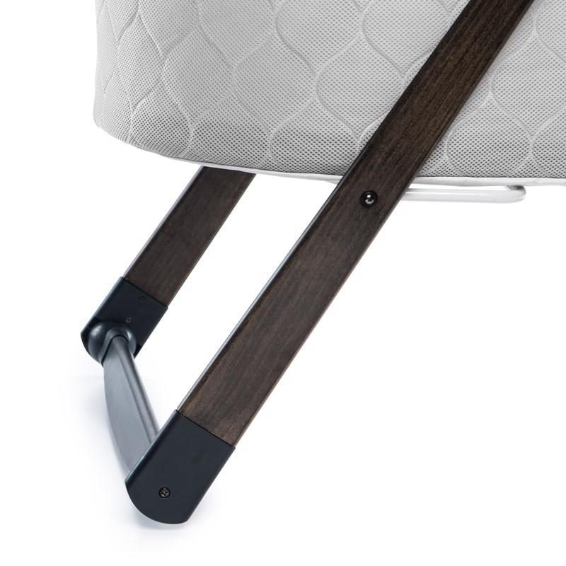 INGENUITY Postieľka hojdacia skladacia drevená Carrington 0m+ do 7 kg, 2018 – Obrázok 10