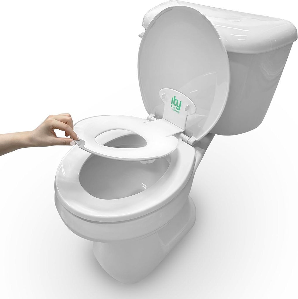 INGENUITY Redukcia na WC biela Flip & Sit™ – Obrázok 3