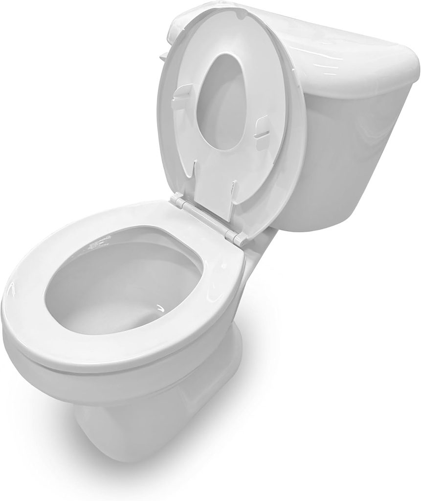 INGENUITY Redukcia na WC biela Flip & Sit™ – Obrázok 4