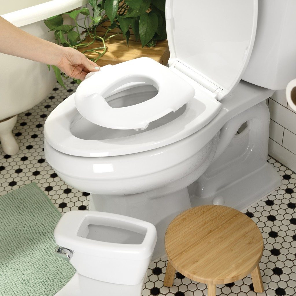 INGENUITY Toaleta detská so zvukom My Size™Biela – Obrázok 11