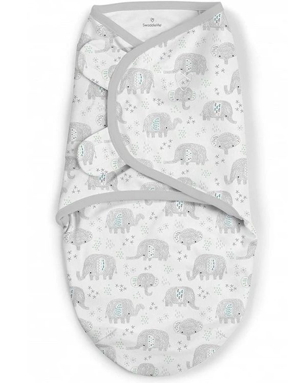 INGENUITY Zavinovačka SwaddleMe™ Ulitka bavlna 0,5 TOG 0-3m