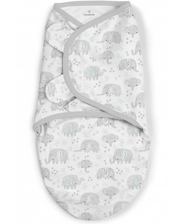 INGENUITY Zavinovačka SwaddleMe™ Ulitka bavlna 0,5 TOG 0-3m – Obrázok 2