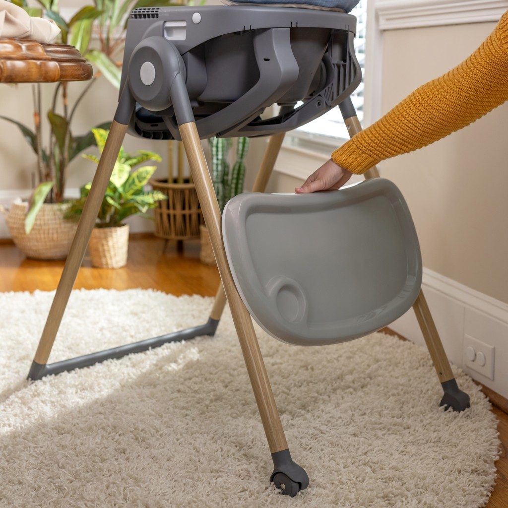 INGENUITY Stolička jedálenská Deluxe 7v1 Proper Positioner™ Chambray 0m+ do 23 kg – Obrázok 22