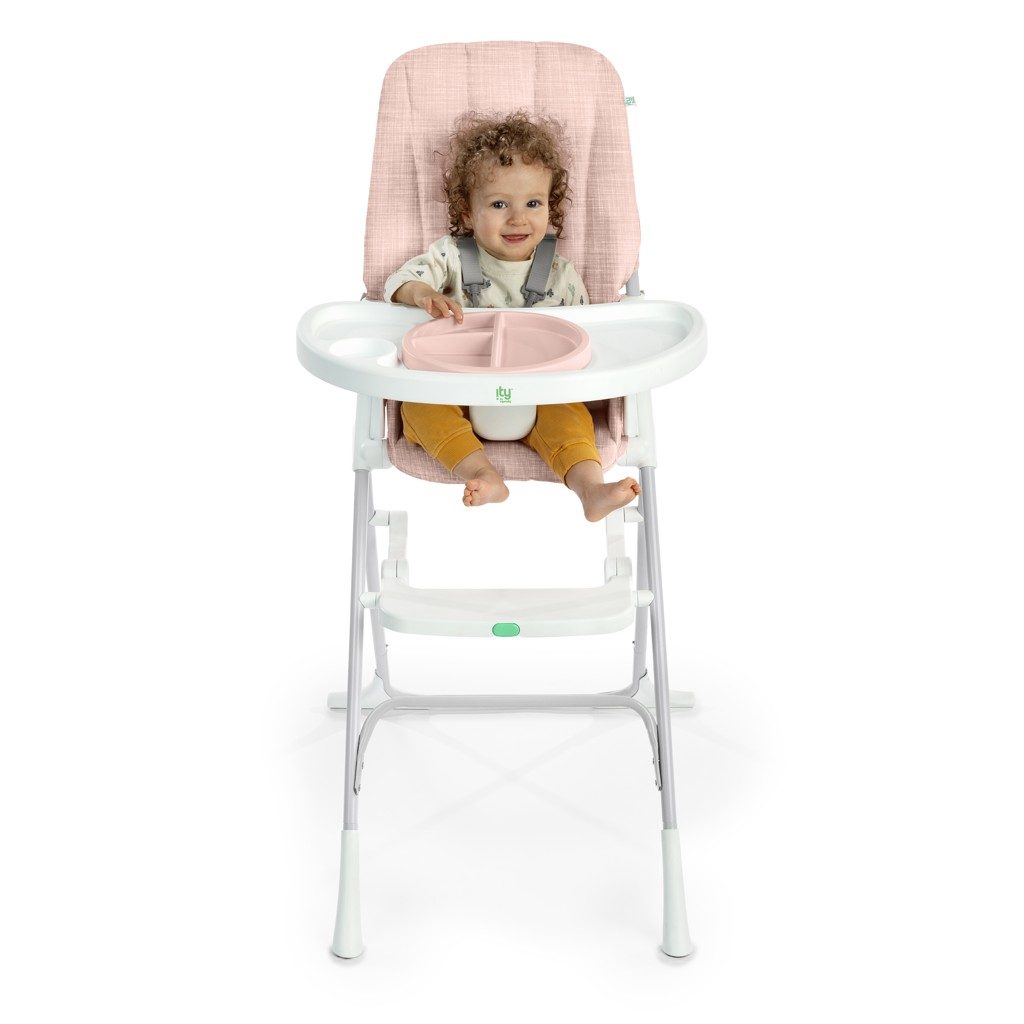 INGENUITY Stolička jedálenská skladacia Sun Valley™ Pink 6m+ do 15 kg – Obrázok 4