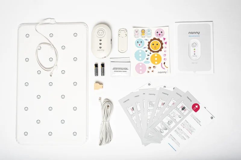 JABLOTRON Monitor dychu bábätka Nanny 2 – Obrázok 3