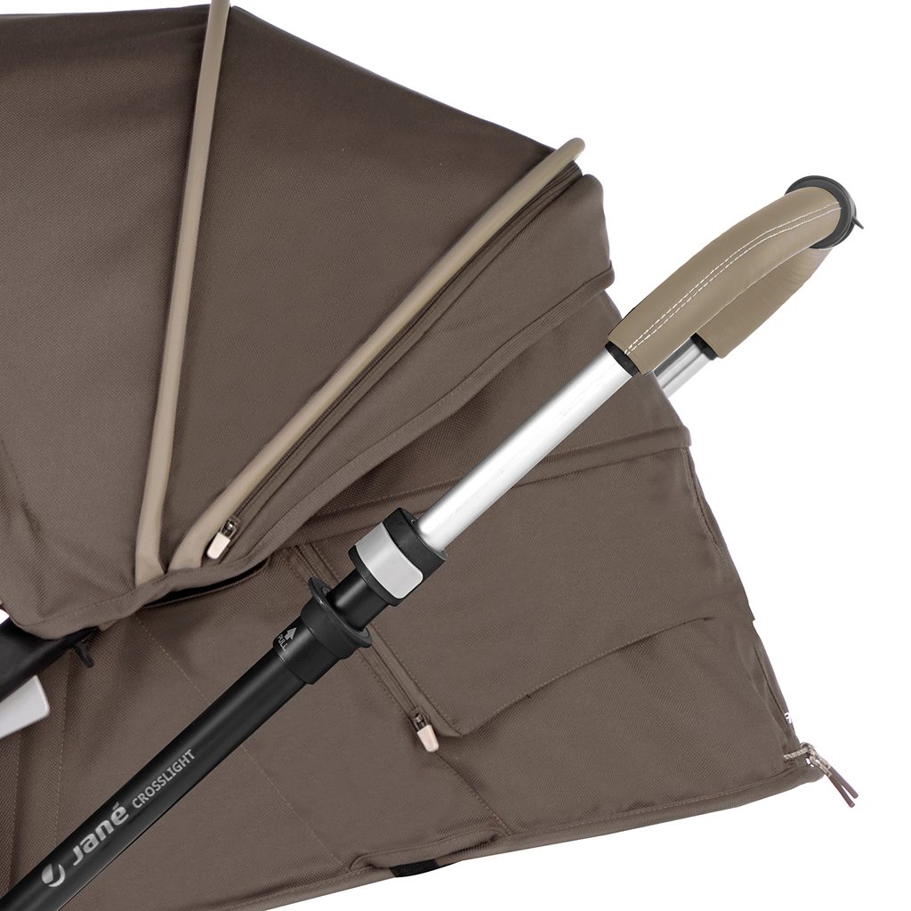 JANÉ Kočík kombinovaný Crosslight + korba Micro Pro + autosedačka Koos i-size Dim Grey – Obrázok 16