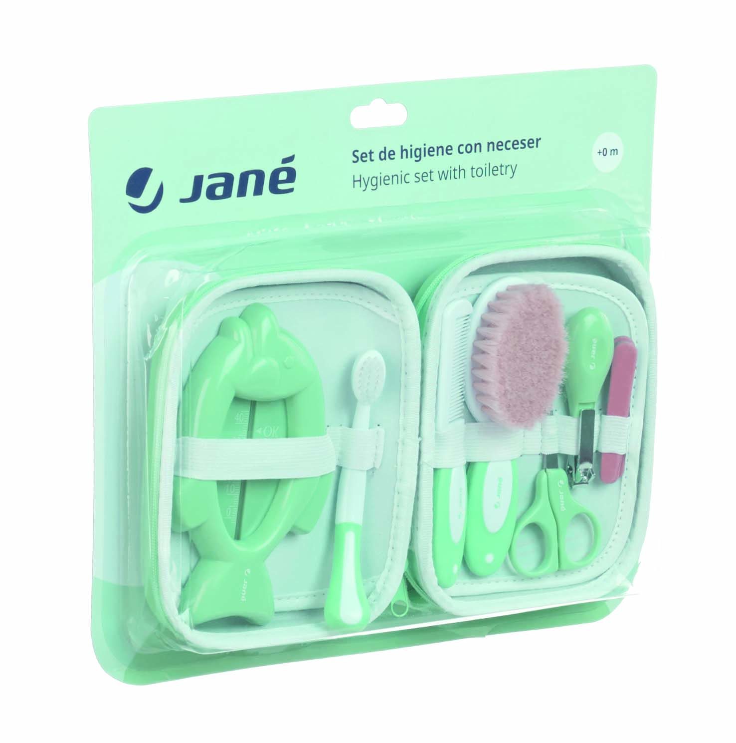 JANÉ Sada hygienická s toaletnou taškou Mint – Obrázok 4