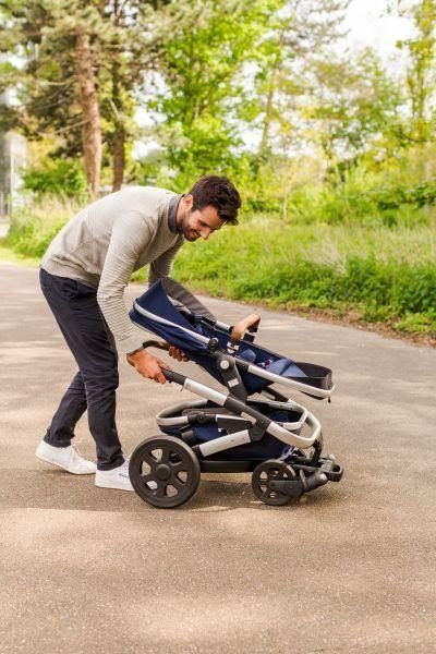 JOOLZ Geo² Quadro Kočík kompletný set Grigio – Obrázok 5