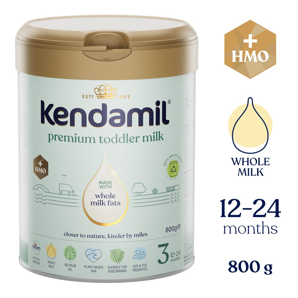 KENDAMIL Mlieko batoľacie Premium 3 HMO+ (800 g) 12m+
